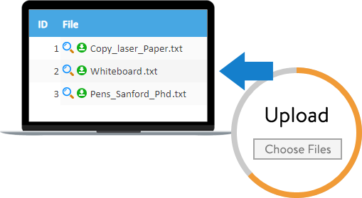 Upload Data to Grids